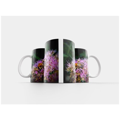 фото Кружка "шерстяной снежок, зеленый, ядовитый" 320 мл lotsprints