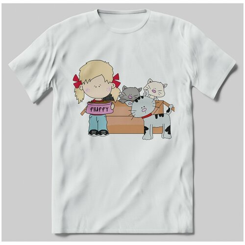 фото Футболка с принтом котята brut-shop