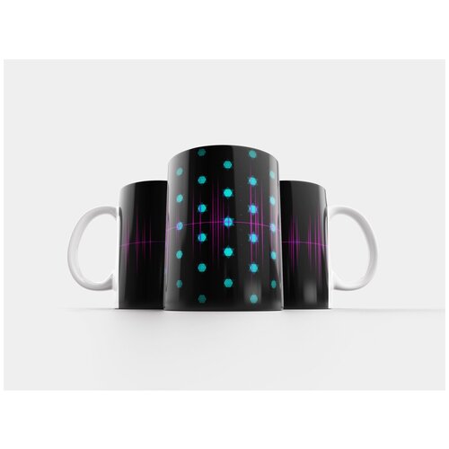 фото Кружка "звук, звуковая волна, частота" 320 мл lotsprints