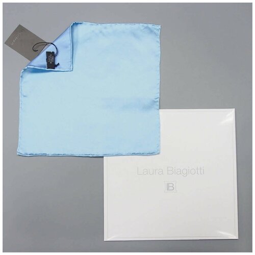 Небесно-голубой карманный платок паше Laura Biagiotti 828766