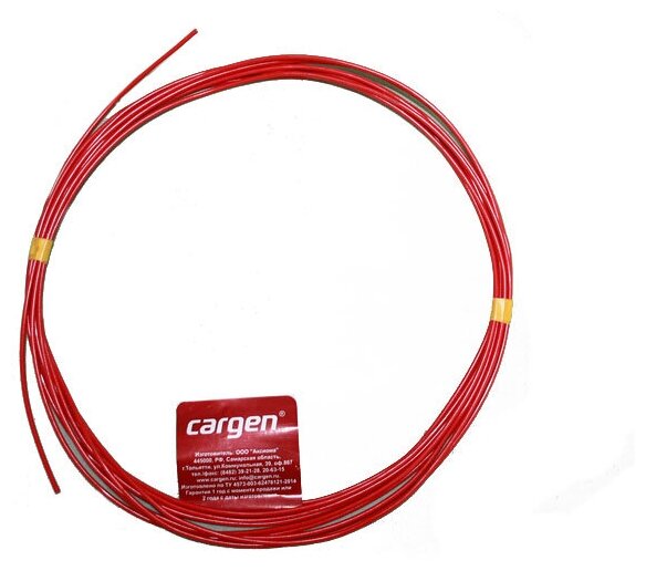 фото Провод пвам красный 1,0 кв. мм Cargen AX-352-1, 5 м, без упаковки