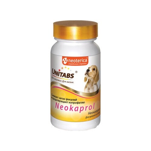 Юнитабс Пребиотик (Unitabs Prebiotic) для кошек и собак (100 таблеток) unitabs юнитабс биотин плюс паста для кошек 120 мл