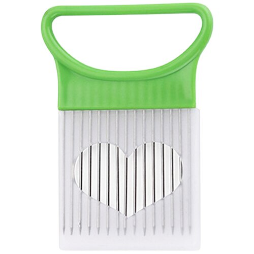 Лукорезка Эргономичный держатель Многофункциональный Нержавеющая сталь Лимон Картофель Овощерезка для кухни