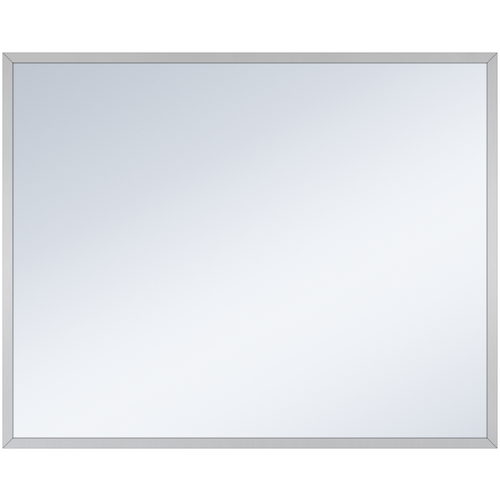 фото Зеркало misty марс 100 в алюминиевом профиле
