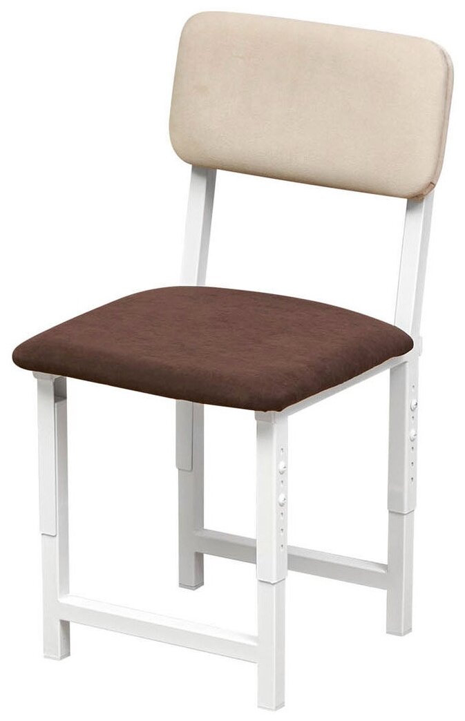 Мягкий регулируемый стул Валамир 2, белый - фотография № 1