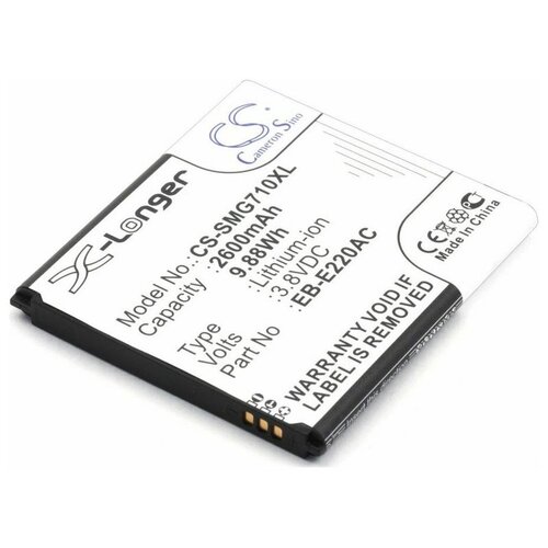фото Аккумулятор cameronsino cs-smg710xl для samsung galaxy grand 2 для sm-g7102, sm-g7105 cameron sino