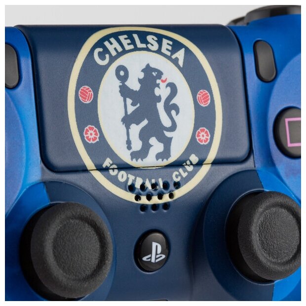 Кастомизированный беспроводной геймпад DualShock 4 Челси FC Chelsea