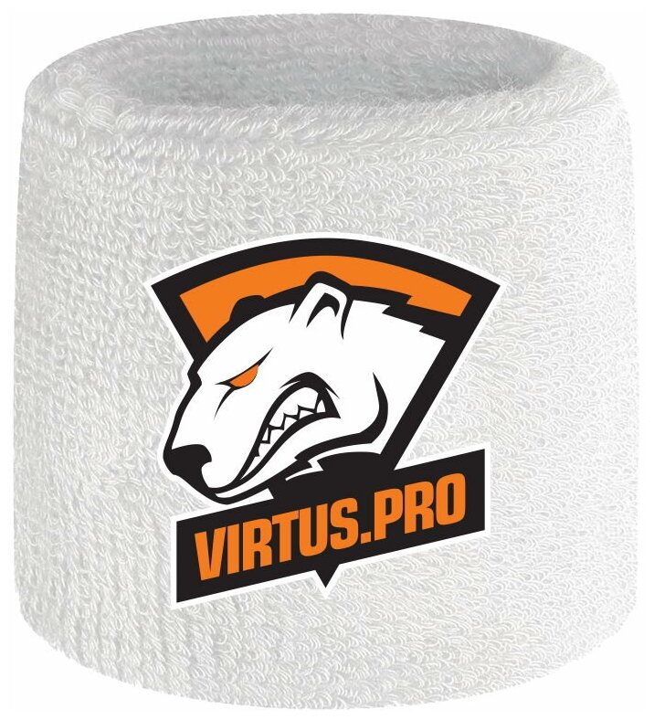 Напульсник Virtus.pro, размер OneSize, белый