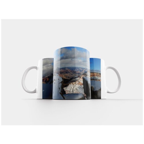 фото Кружка "большой каньон, зима, каньон" 320 мл lotsprints