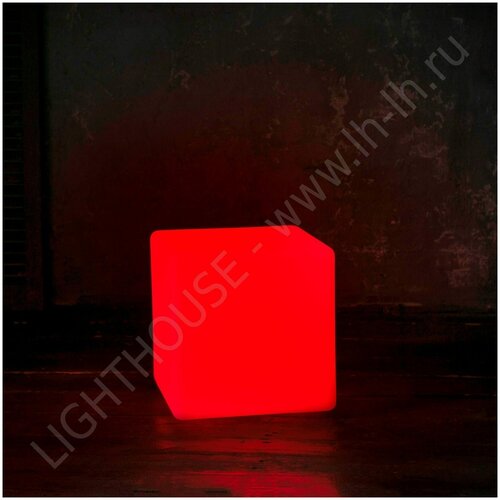 Светильник LED куб разноцветный Cube 30 см 220V RGB_YM