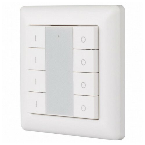 Панель Knob SR-KN9550K8-UP White (KNX, DIM) (Arlight, -) панель knob sr kn9551k2 up white knx dim arlight ip20 пластик