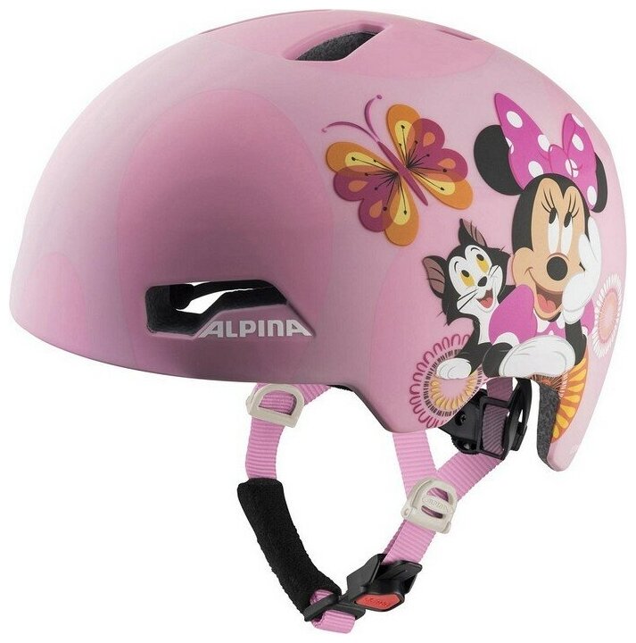 Велошлем Alpina Hackney Disney Minnie mouse matt