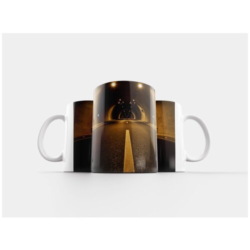 фото Кружка "дорожка, ленты, туннель" 320 мл lotsprints