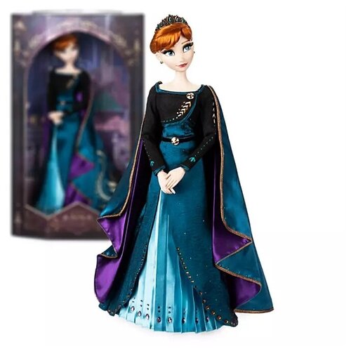 Кукла Disney Queen Anna Limited Edition Doll – Frozen 2 (Дисней Королева Анна Лимитированная серия - Холодное сердце 2- 43 см) disney frozen 10 kinds of anime dolls aisha anna toy doll ice queen hand decoration model doll anime figure toys for children