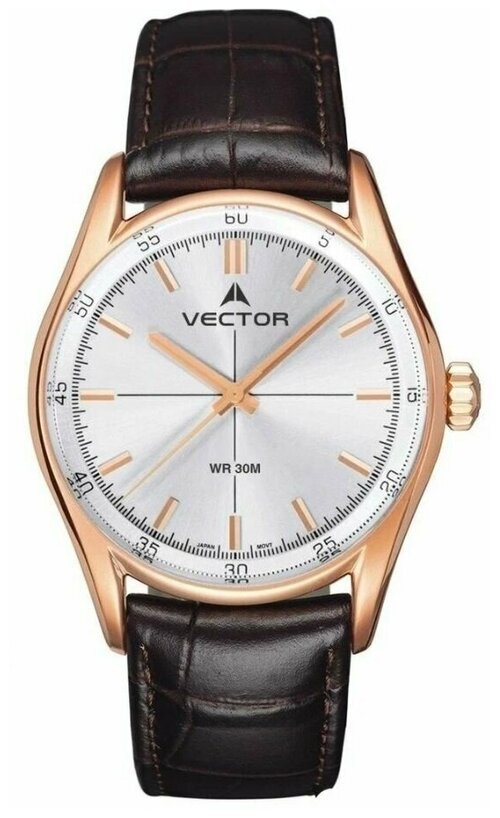 Наручные часы VECTOR, серебряный
