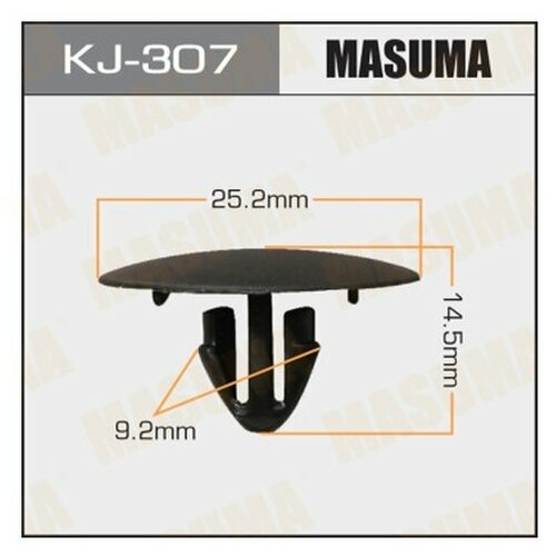 фото Зажим, молдинг / защитная накладка masuma kj307