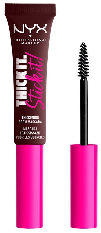 NYX professional makeup тушь для бровей  Thick it stick it, 7 мл, 07