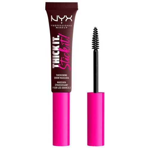 NYX professional makeup тушь для бровей Thick it stick it, 7 мл, 07