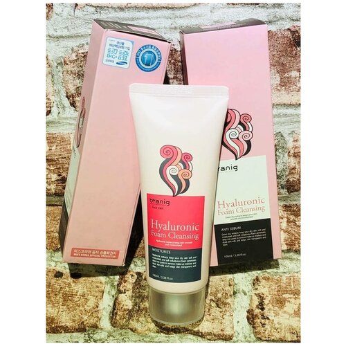 Пенка для лица с гиалуроновой кислотой hyaluronic foam cleansing anti sebum