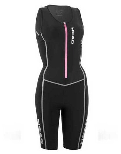 Короткий костюм женский HEAD TRI-Suit , Цвет - черный; Размер - M; Материал - Лайкра