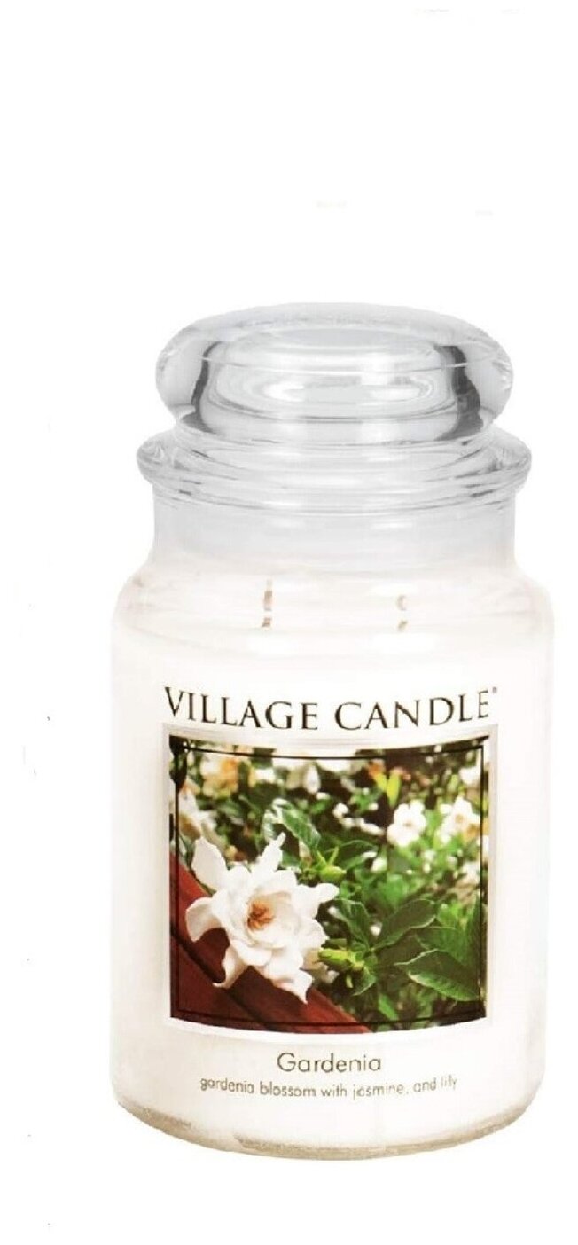 Ароматическая свеча Village Candle "Гардения", большая