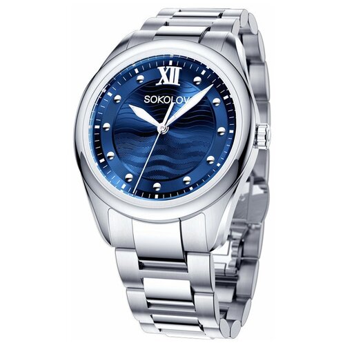 фото Женские стальные часы sokolov 322.71.00.000.02.01.2