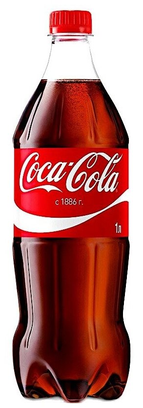 Газированный напиток Coca-Cola Classic, 1 л, 6 шт.