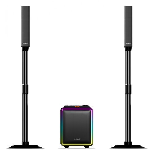 Микросистема Hyundai H-HA600 черный 80Вт FM USB BT SDMMCMS 1012300₽