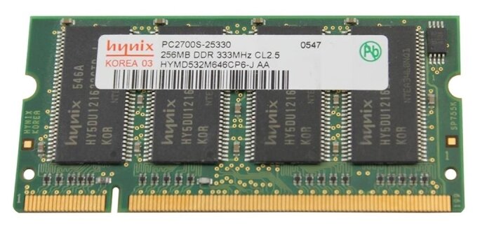 Оперативная память Hynix HYMD532M646CP6-J DDR 256Mb