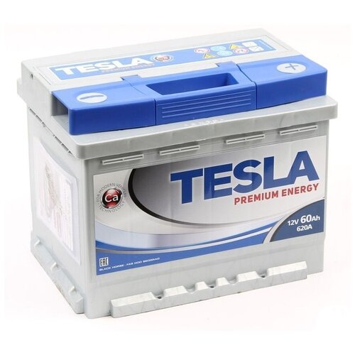 Аккумулятор TESLA PREMIUM ENERGY 60 А. ч Обратная полярность
