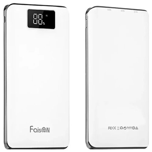 Внешний аккумулятор FaisON HB23 Flowed 10000mAh белый 104900₽