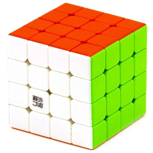 Магнитный кубик Рубика YJ 4x4 YuSu V2 Magnetic, color кубик yj 3x3 yulong v2 magnetic магнитный