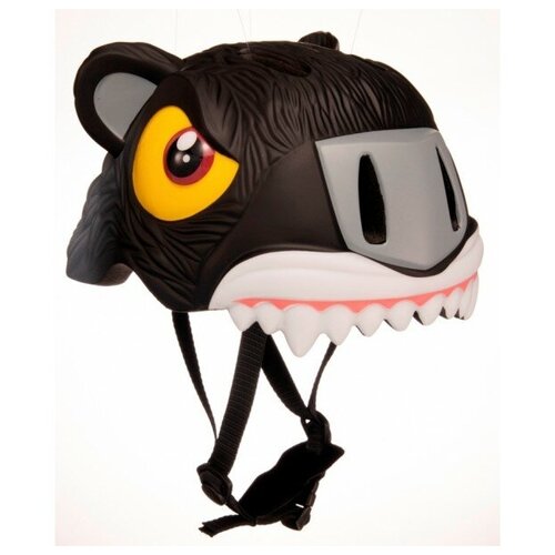 Шлем Black Tiger by Crazy Safety 2020 (черный тигр) детский