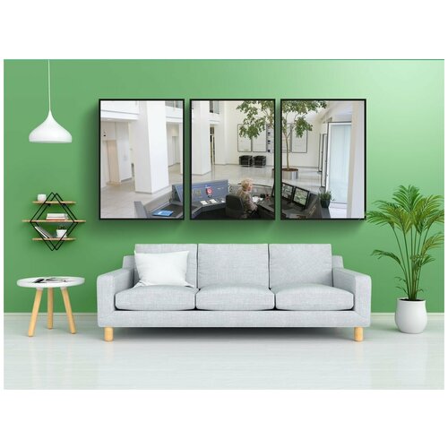 фото Набор модулных постеров для интерьера "прием, бонн центр, вход" 60x90 см. в тубусе, без рамки lotsprints