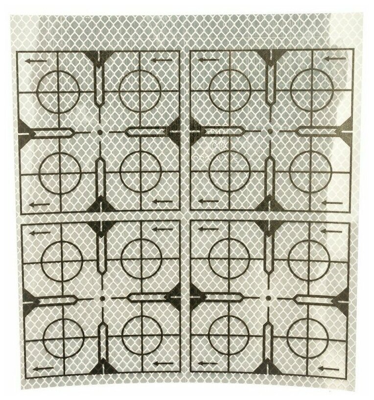 RGK Отражатель пленочный 90*90 мм (4 шт.)