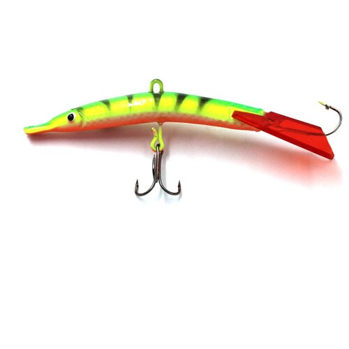 фото Воблер балансир для зимней рыбалки "яман" щука, размер 8 см, вес 22 гр., цв. 22, на блистере yaman