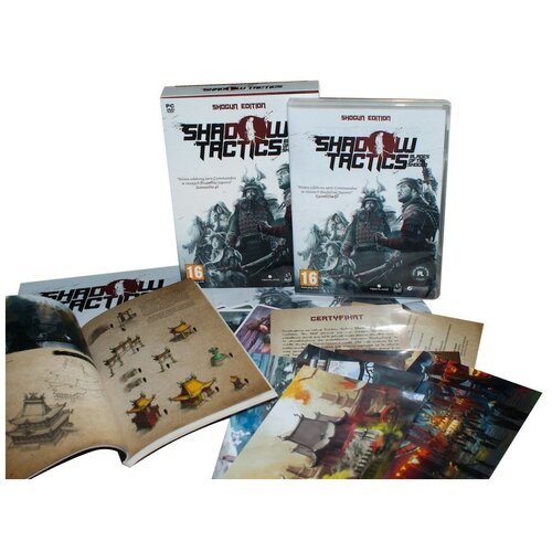 Shadow Tactics Shogun Edition (без ключа активации). Сувенир watch dogs 2 deluxe edition dvd box польское издание без ключа активации сувенир