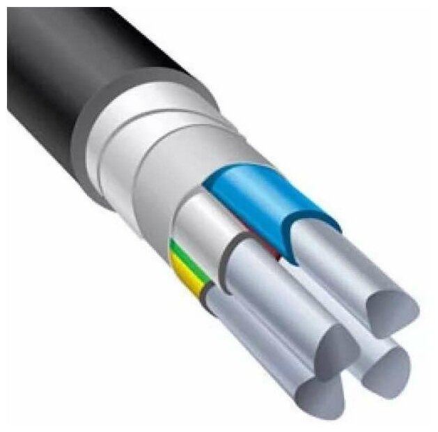 Кабель авбшв 4х240 МС (N) 1кВ (м) Энергокабель ЭИЗМ1005546 - фотография № 1