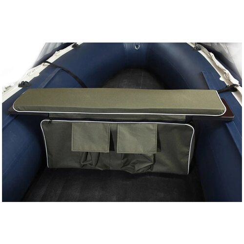 фото Сумка на сиденье с мягкой накладкой для лодки пвх 1100*240*60 (цвет: хаки) thunar