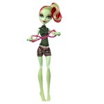 Кукла Monster High Фантастический фитнес Венера МакФлайтрап, 26 см, CHW77 - изображение