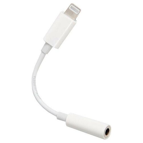 Кабель переходник (adapter) для Apple iPhone Lightning выход 3,5мм для наушников (без лого)