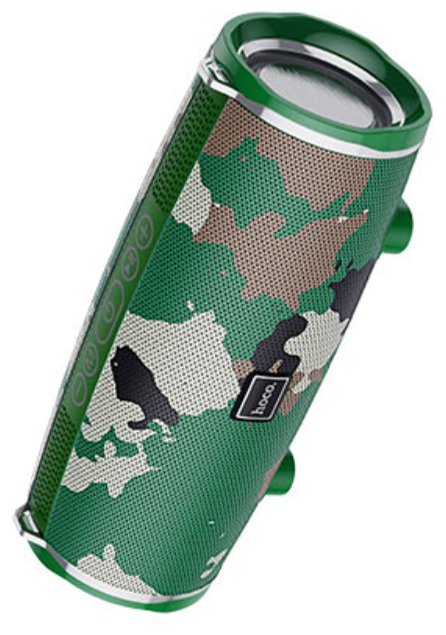 Портативная колонка Bluetooth 5.0 2*7W 2400mAh Hoco BS40 Camouflage Green