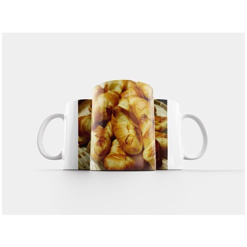 фото Кружка "хлеб, круассан, завтрак" 320 мл lotsprints