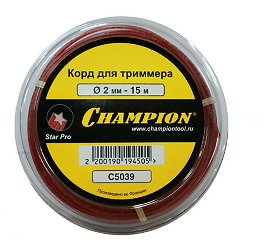 Леска для триммеров Champion - фото №3