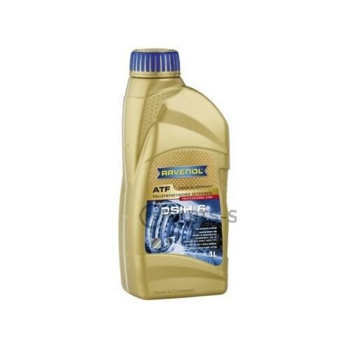 фото Ravenol 4014835803770 масло трансмиссионное синтетическое atf dsih 6, 1л