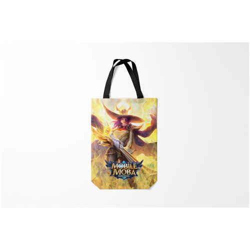 фото Сумка-шоппер / 31х42 см / геймерам / mobile legends bang burnettie
