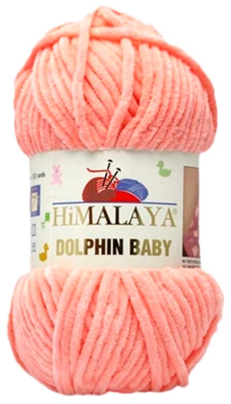 Пряжа Himalaya Dolphin Baby, 100 г, 120 м, 1 шт., 80323