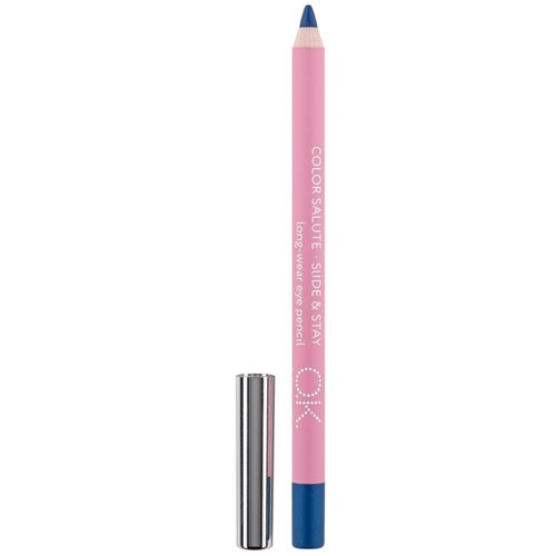 OK Beauty Карандаш для глаз Color Salute Slide & Stay, оттенок cobalt