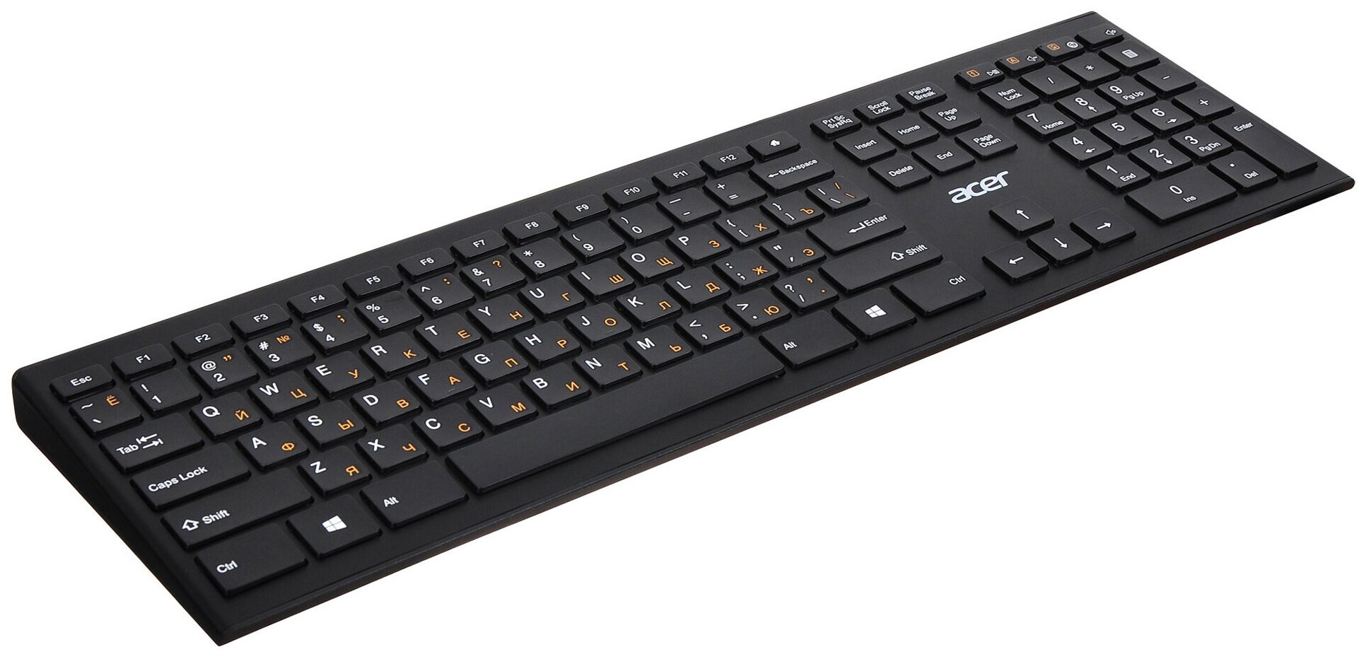 Беспроводная клавиатура Acer OKR010 черный - фотография № 5