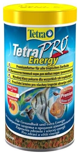 TetraPro Energy Crisps корм-чипсы для всех видов рыб для дополнительной энергии 500 мл - фотография № 5